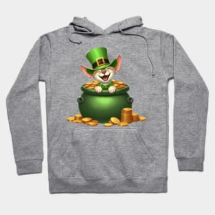 St Patricks Day Oriental Shorthair Cat Hoodie